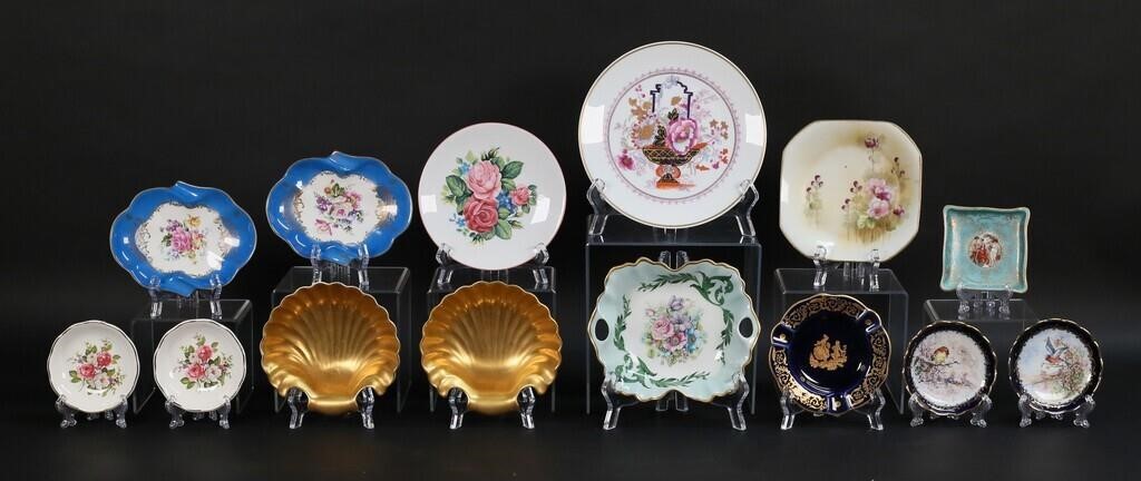 14 PIECES PORCELAIN INCLUDING