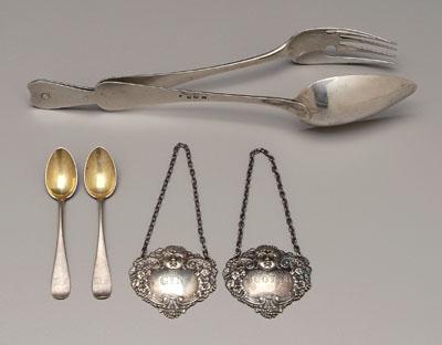 14 pieces silver: Dutch salad