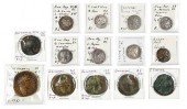14 ROMAN COINSlarge bronze ses