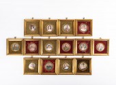 14 SEVRES STYLE MINIATURE PORT
