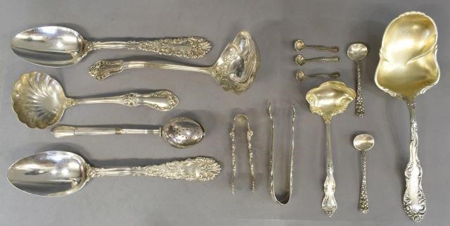 (14) STERLING SILVER FLATWARE,