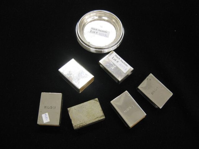14 Sterling Silver Smoking Items