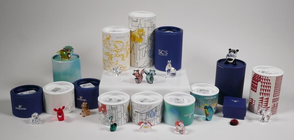 (14) SWAROVSKI CRYSTAL ANIMAL
