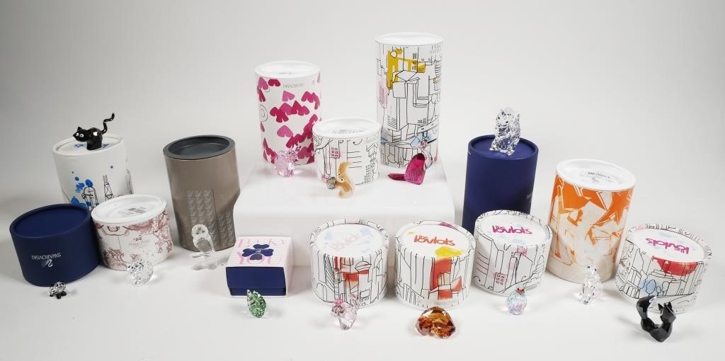 (14) SWAROVSKI CRYSTAL ANIMAL
