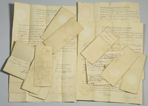 14 TN LAND GRANTS, GOV. WM. CARROLL