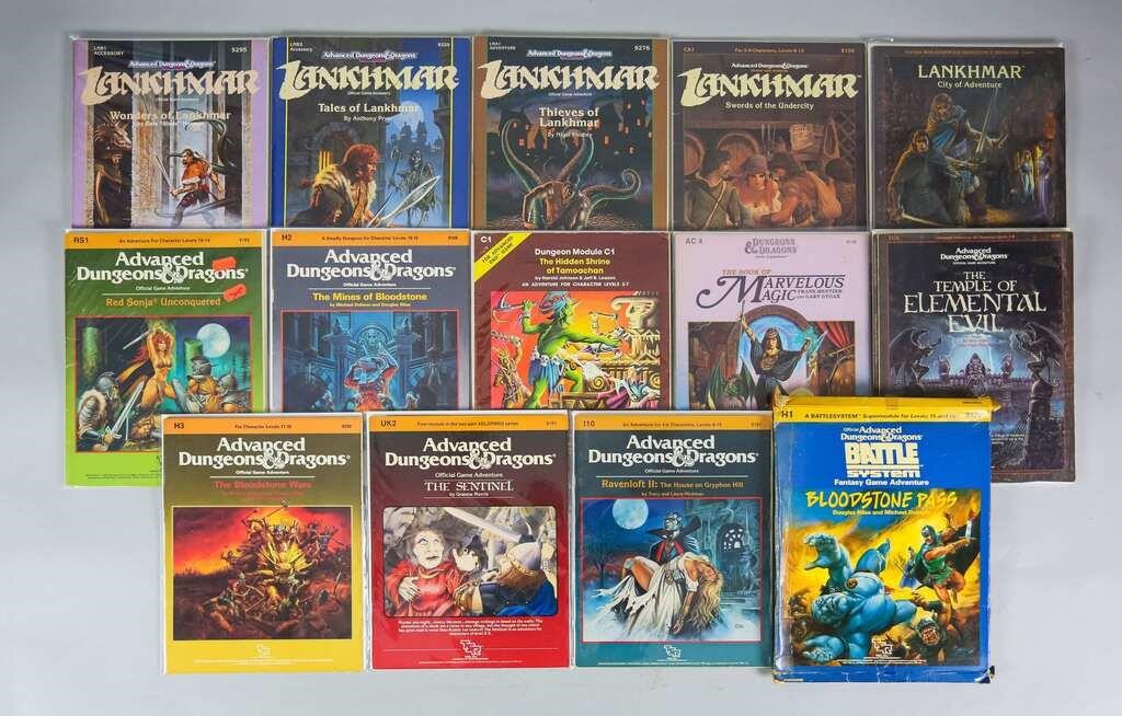 14 TSR DUNGEONS AND DRAGONS