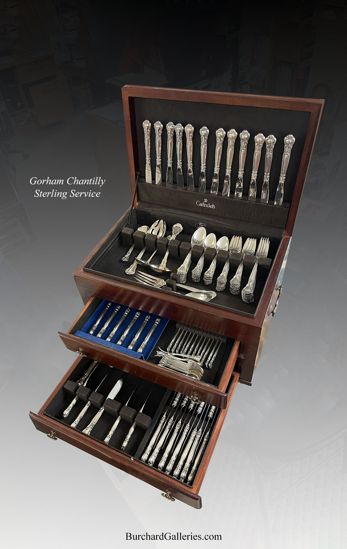 141 PC. STERLING SILVER GORHAM