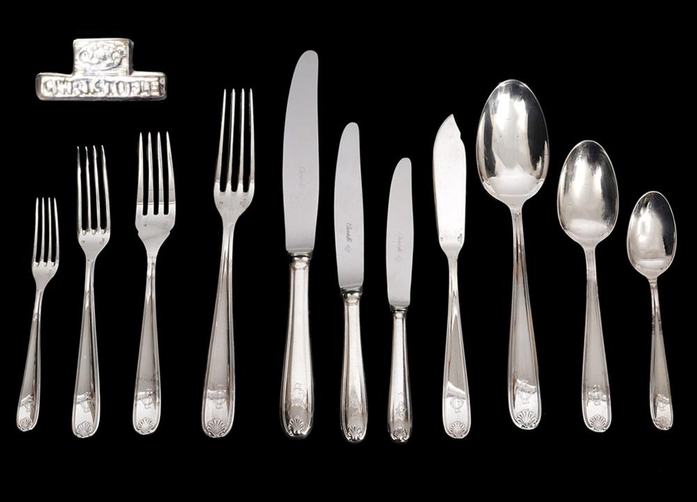 142 PCS. CHRISTOFLE VENDOME