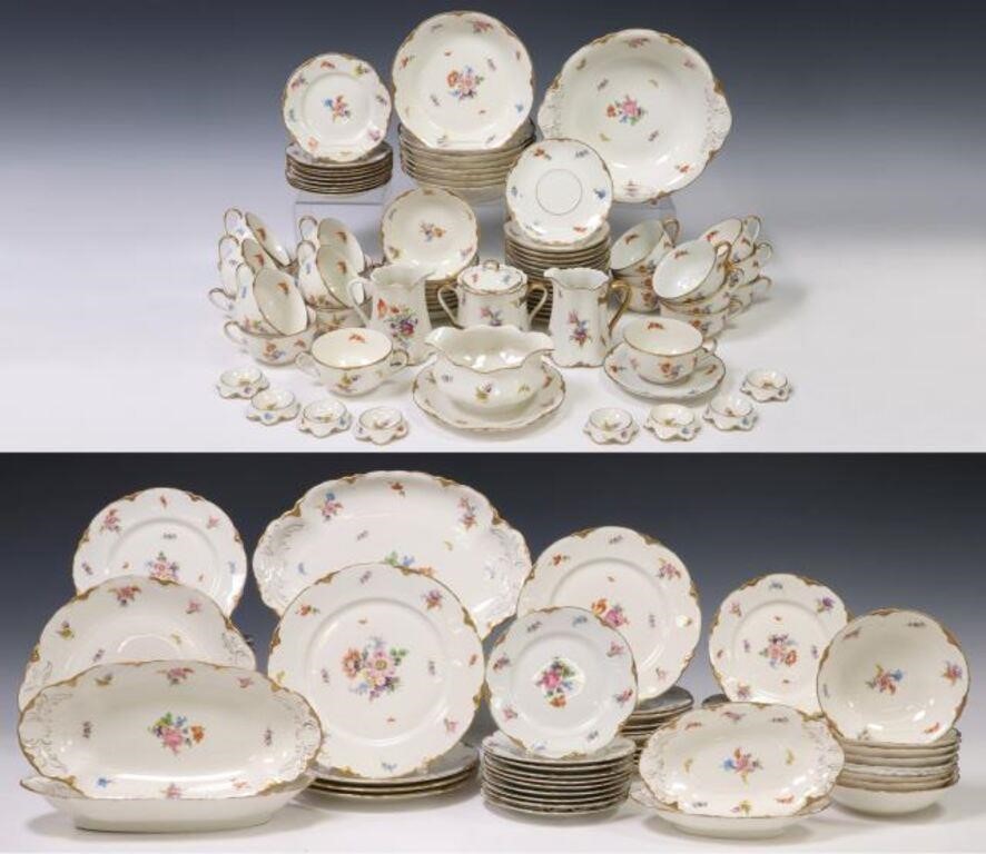 (142) WARWICK 'DRESDEN' PORCELAIN