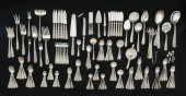 144 PC. S KIRK REPOUSSE STERLI