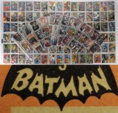 144PC 1966 TOPPS BATMAN TRADIN