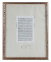 1477 MANUSCRIPT PAGE, PRINTED
