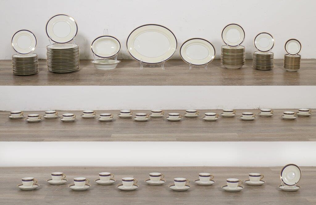 148 PIECE HAVILAND LIMOGES COBALT