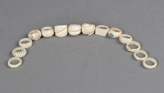 (14)Chinese Carved Ivory