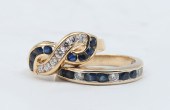 14K / 18K SAPPHIRE & DIAMOND B