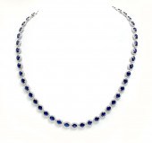 14K 20.01 CTW SAPPHIRE & 5.72