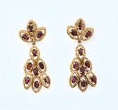 14K 5.00 CTW GARNET PENDANT EA