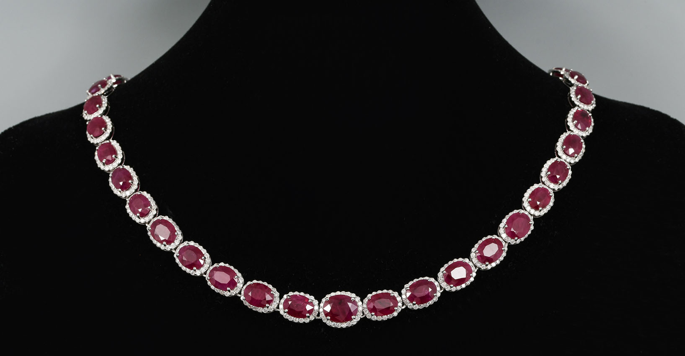 14K 70 CTW BURMA RUBY & DIAMOND