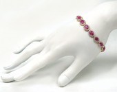 14K 8.81 CTW RUBY & DIAMOND BR