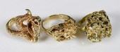 14K ANIMAL AND REPTILE RINGSGr