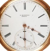 14K ANTIQUE GENEVA GOLD POCKET