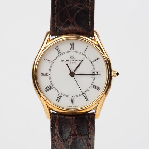 14K BAUME MERCIER CLASSIMA DATE