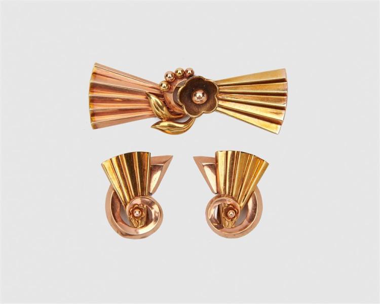 14K BICOLOR GOLD SUITE14K Bicolor
