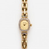14K DIAMOND BULOVA LADIES WATC