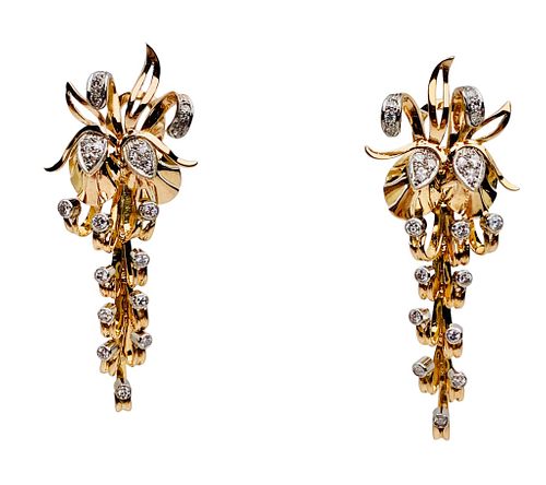 14K DIAMOND EARRINGS14K Diamond