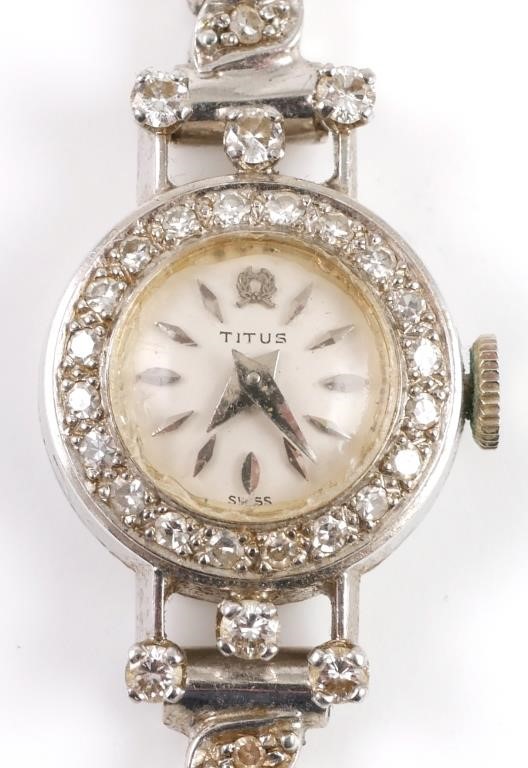 14K DIAMOND SOLVILE & TITUS SWISS