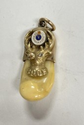 14K ELKS LODGE PENDANT14k gold