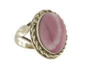 14K GEMSTONE RING: 14K yellow