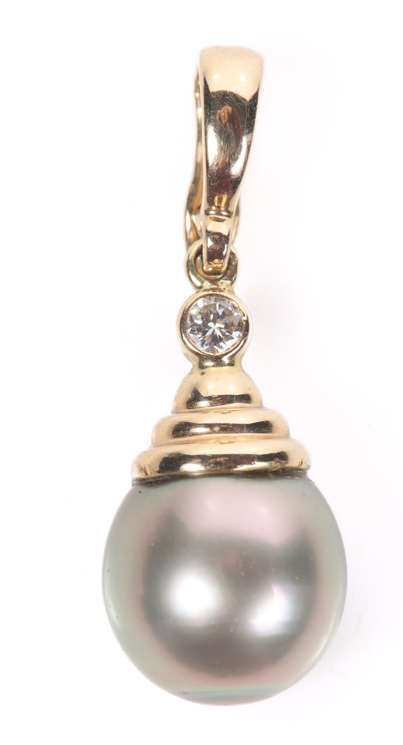 14K Gillian Conroy Tahitian pearl