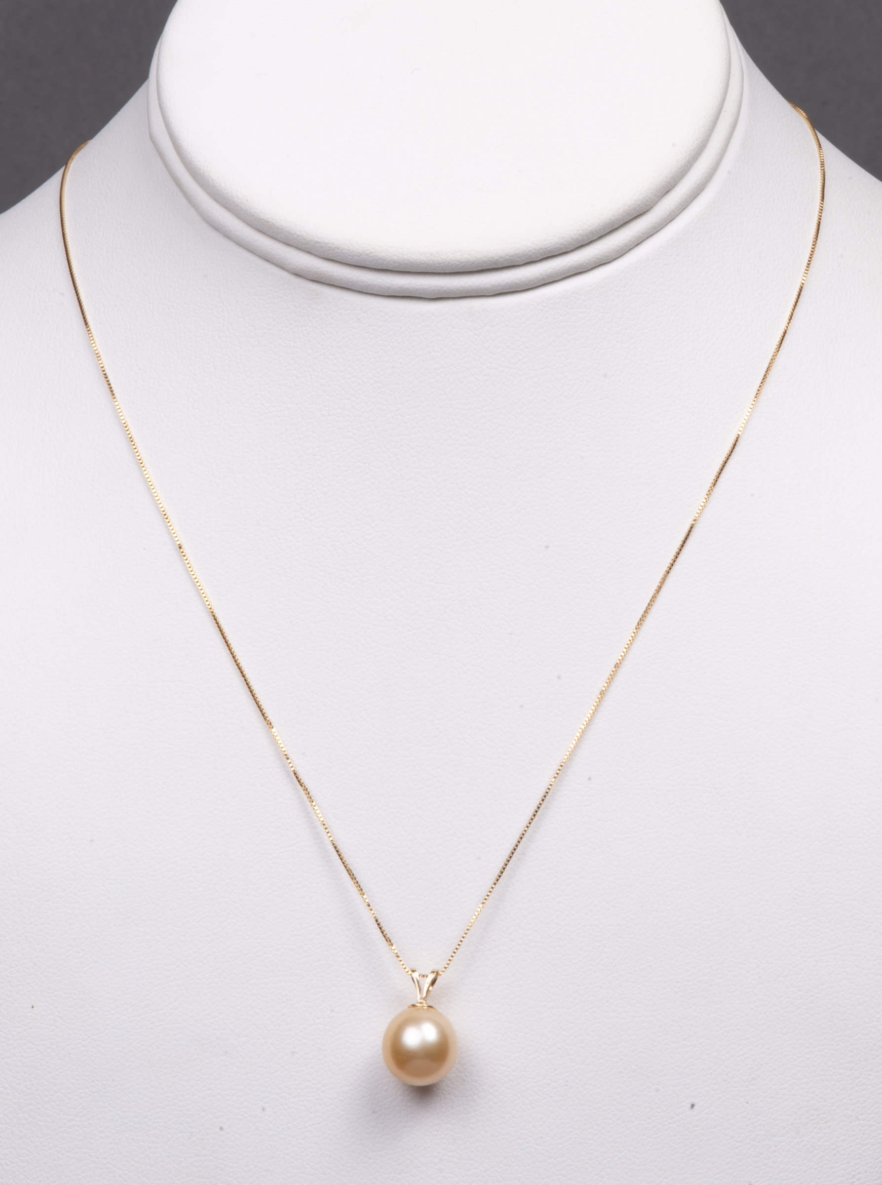 14K GOLD 10MM SOUTH SEA PEARL