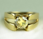14K Gold & 1.125 ct Diamond Ri