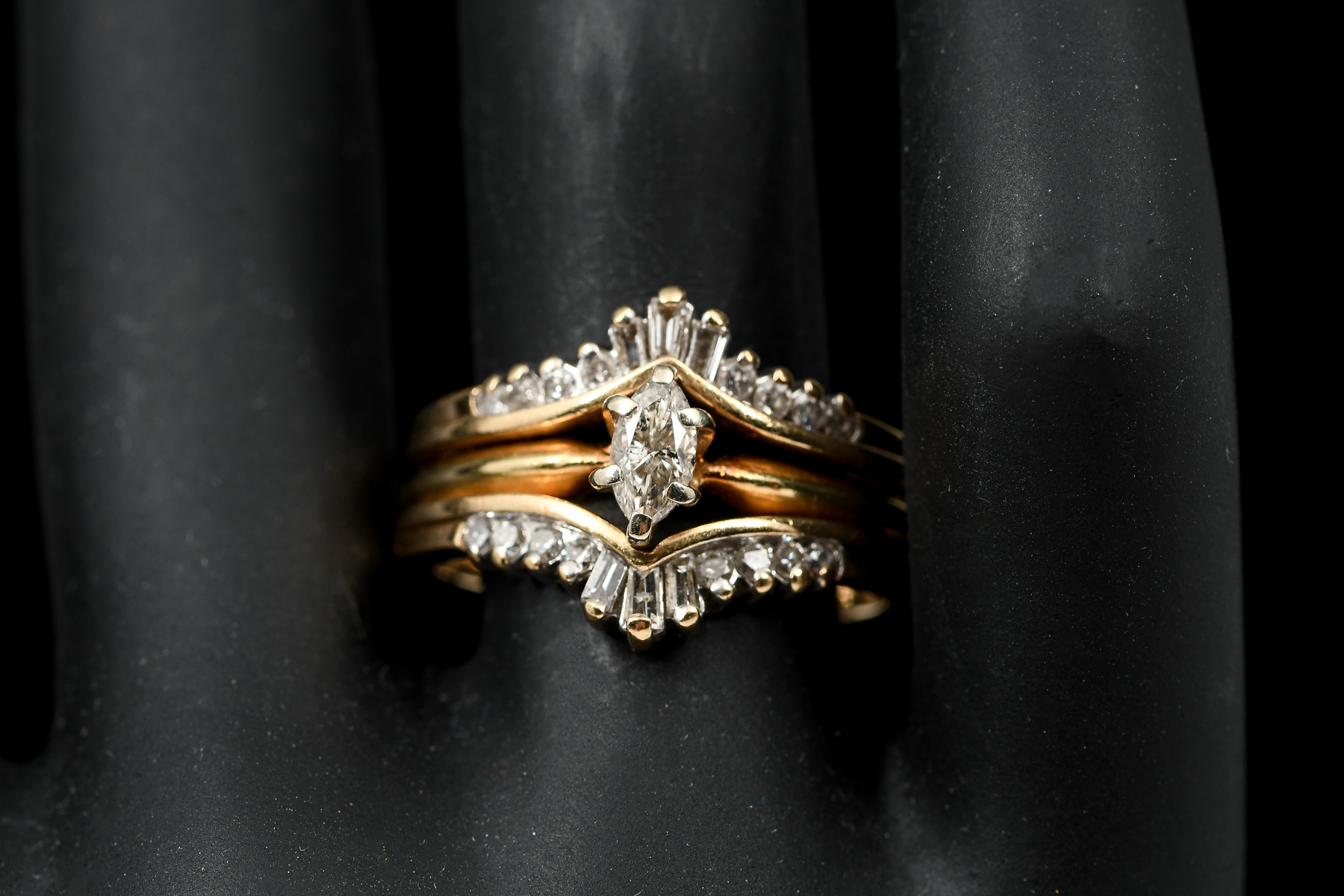 14K .GOLD 50 CTW DIAMOND BRIDAL