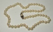 14K GOLD 5MM IRIDESCENT PEARL