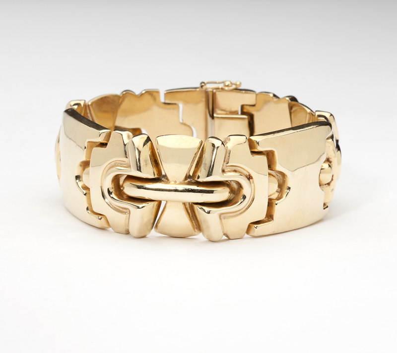 14K gold 7.5'' 55.5 gms.