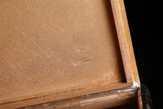 14K GOLD AND DIAMOND CIGARETTE CASE