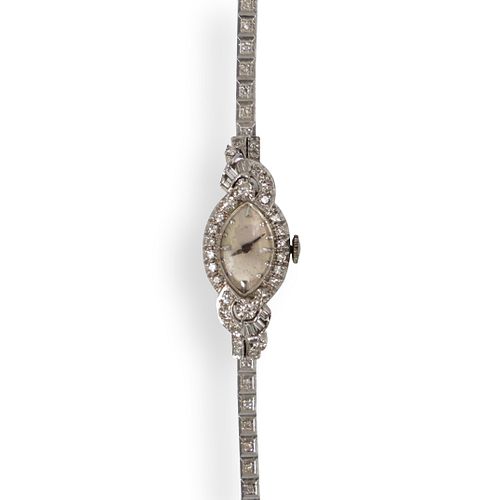 14K GOLD AND DIAMOND LADIES