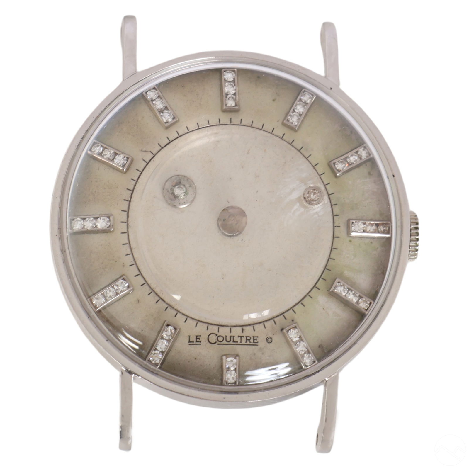 14K GOLD AND DIAMOND LECOULTRE