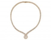 14K GOLD AND DIAMOND NECKLACE1