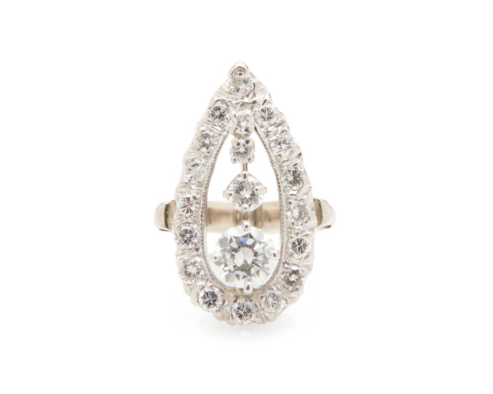14K GOLD AND DIAMOND RING14K Gold