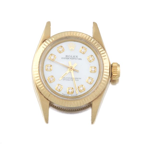 14K GOLD AND DIAMOND ROLEX