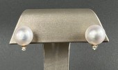 14K GOLD AND DIAMOND WHITE SOU