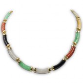 14K GOLD AND SEMI PRECIOUS STO
