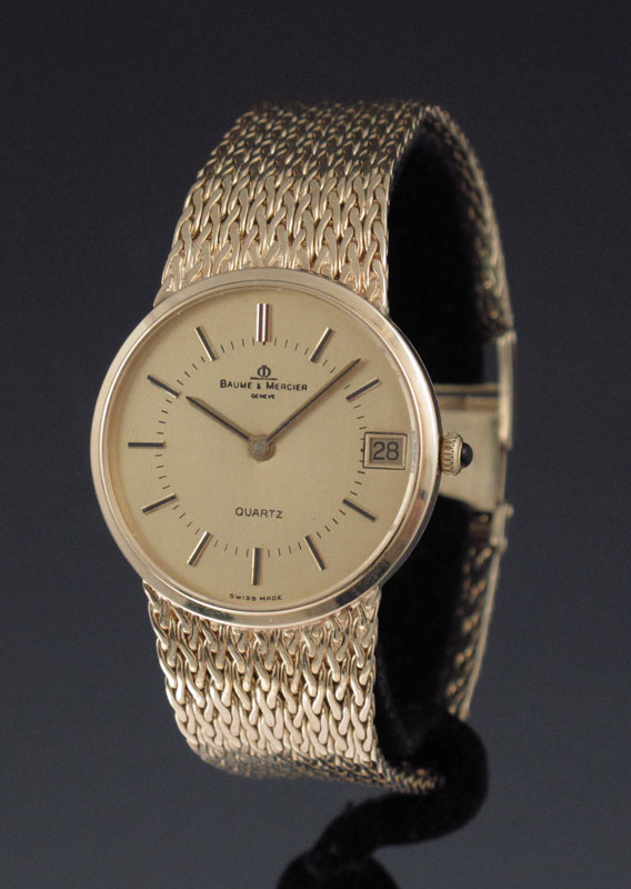 14K GOLD BAUME ET MERCIER GENTS