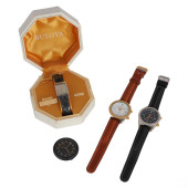 14K GOLD BULOVA FRED OF PARIS