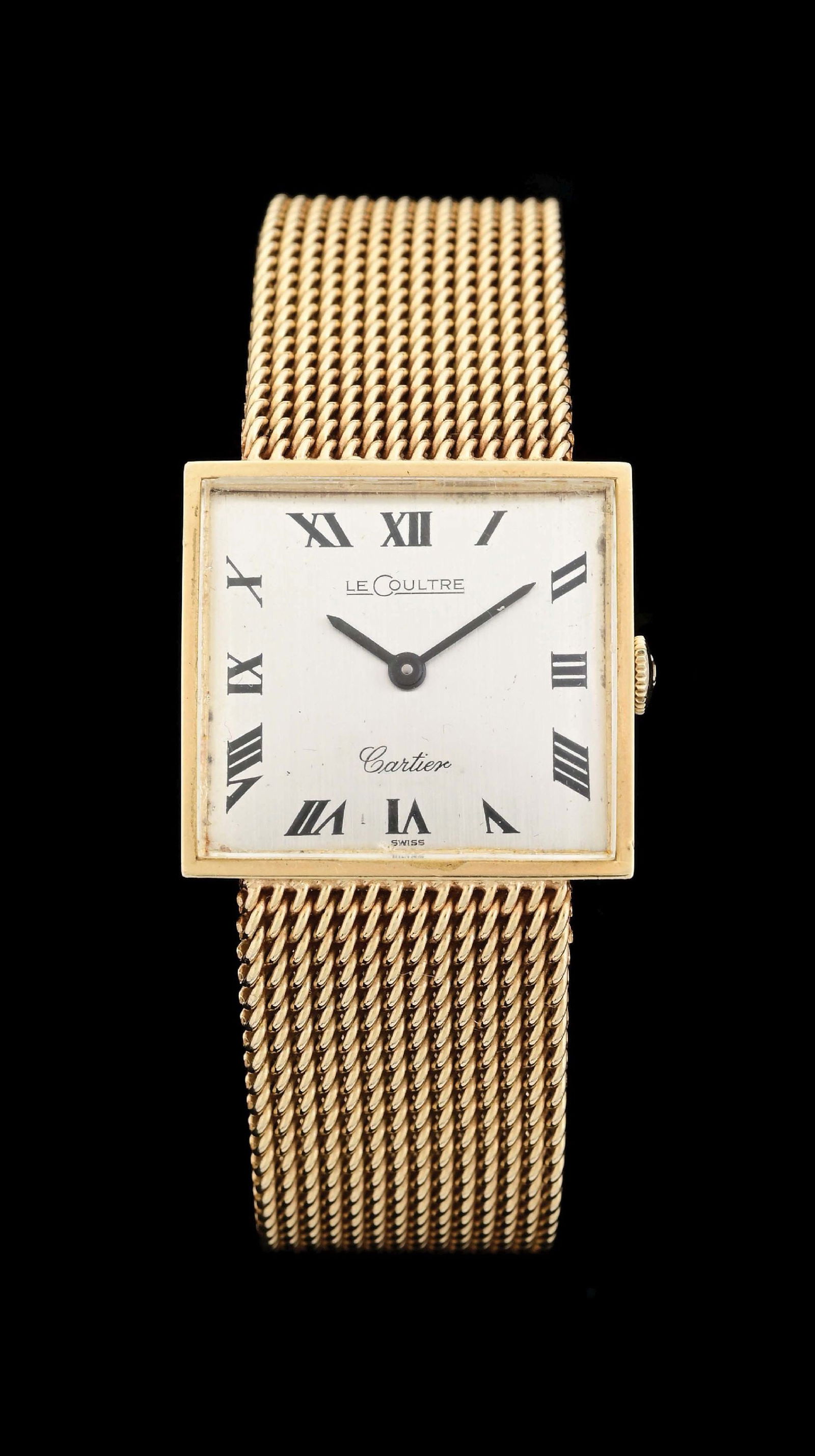 14K GOLD CARTIER LE COULTRE