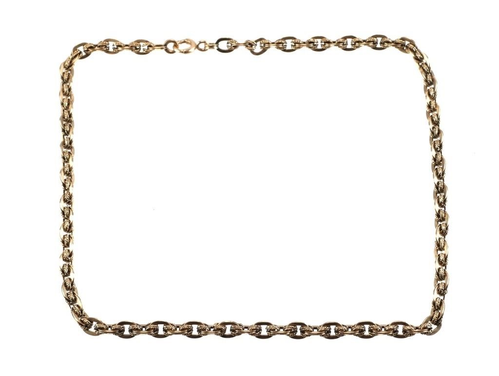 14K GOLD CHAIN NECKLACEVintage